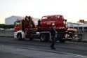 Havarie Wassereinbruch Motorraum beim Schiff Koeln Niehl Niehler Hafen P163